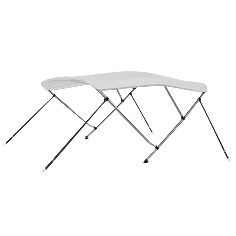 Vidaxl biminitop 3-boogs 183x160x137 cm blanco