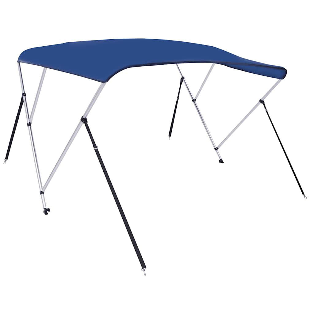 Vidaxl Biminitop 3-Boogs 183x140x137 cm blu