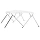 Vidaxl biminitop 4-boogs 243x196x137 cm wit