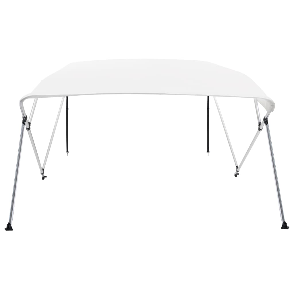Vidaxl Biminitop 4-boogs 243x196x137 cm bianco
