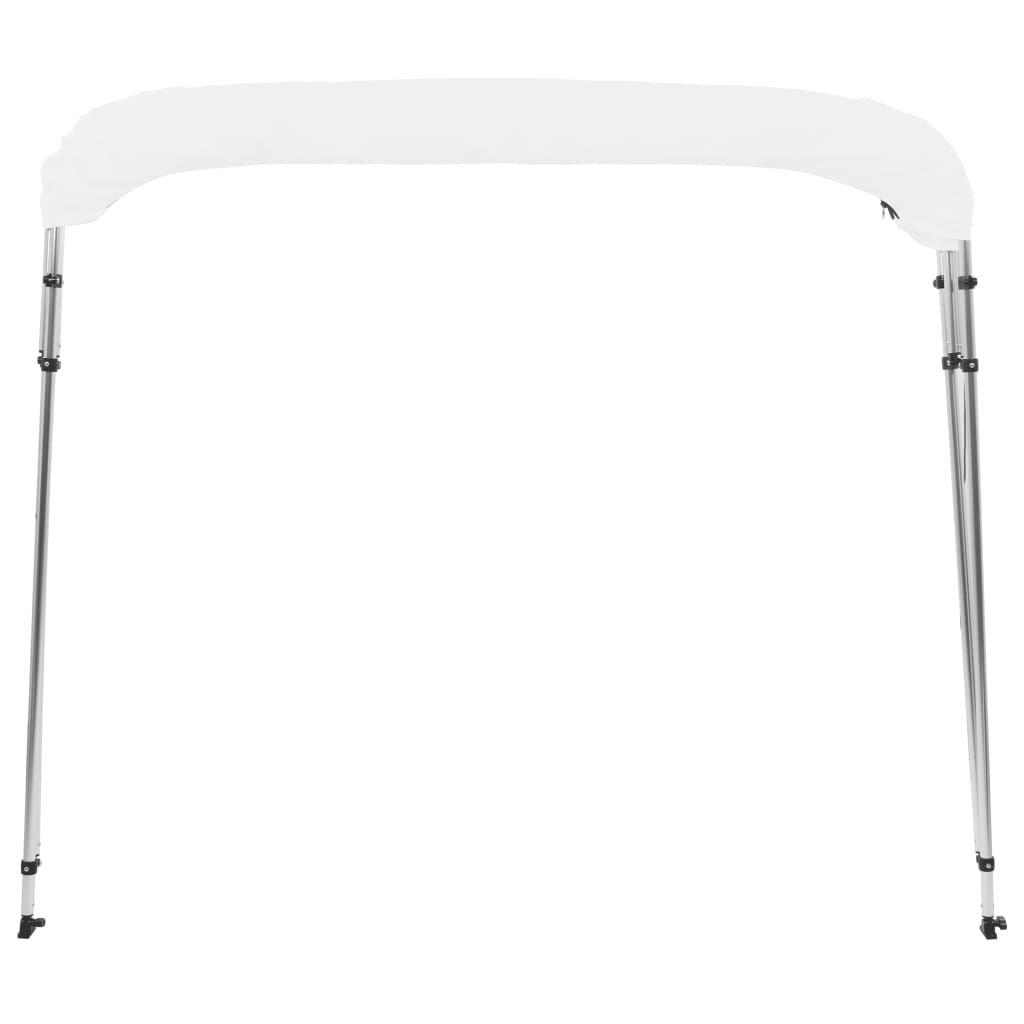 Vidaxl Biminitop 4-boogs 243x196x137 cm bianco