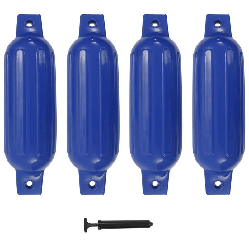 Vidaxl Bootstoot Cushions 4 PCS 41x11.5 CM PVC Azul