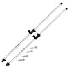 Vidaxl Biminitop supporta 2 ST Alluminio