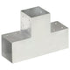 Vidaxl Conexión T-forma t de 101x101 mm de metal galvanizado
