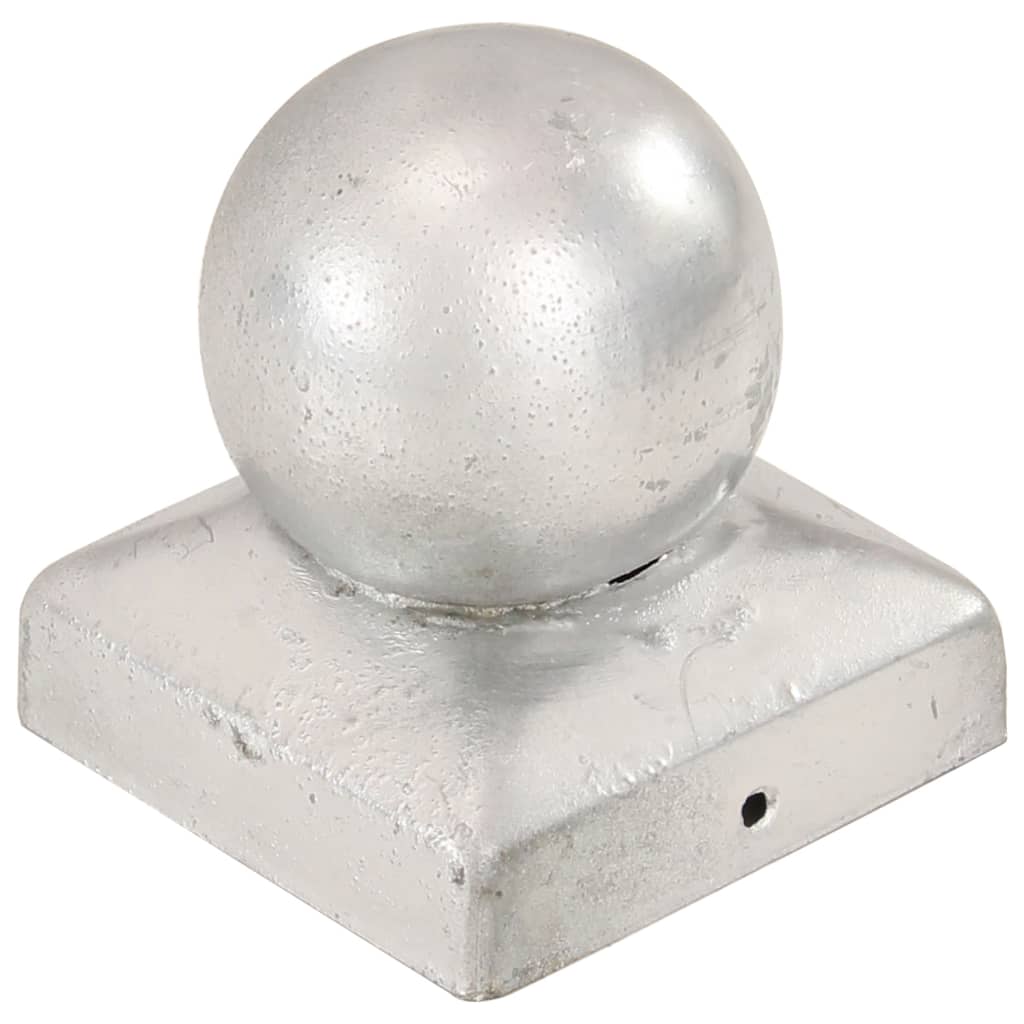 Vidaxl Pilation Capys 6 St Bol 71x71 mm de metal galvanizado