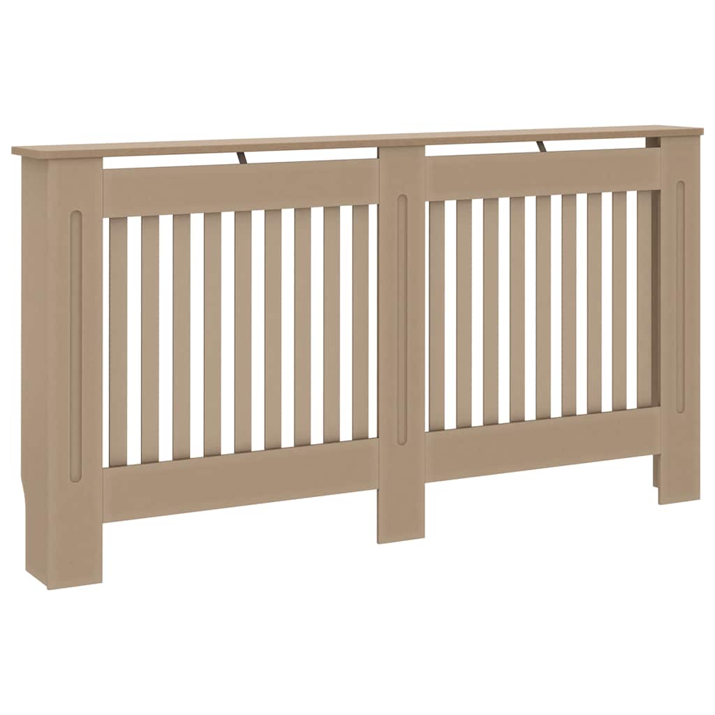 Vidaxl Construcción del radiador 152x19x81.5 cm MDF