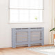 Vidaxl Construcción del radiador 152x19x81.5 cm Mdf antracita