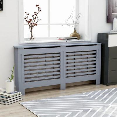 Vidaxl Radiatorom Construction 172x19x81.5 cm MDF Antracite