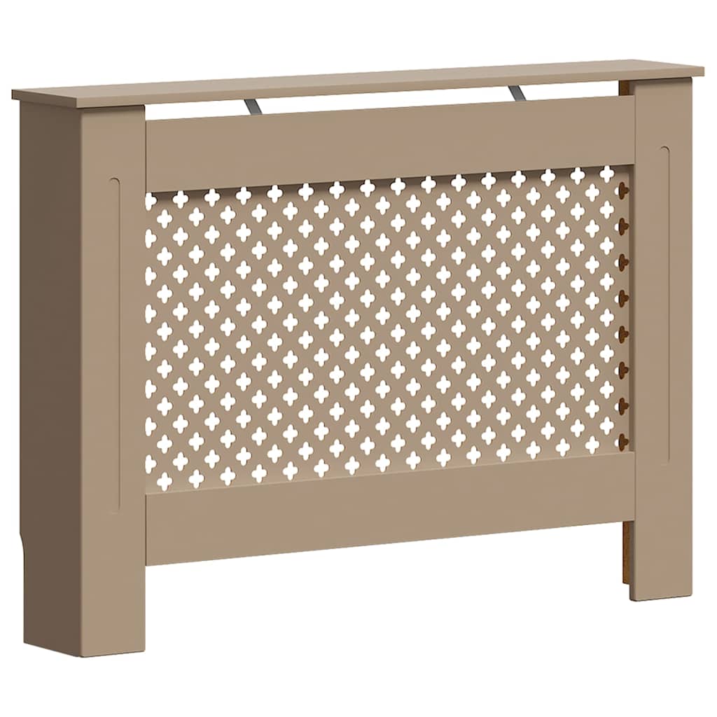 Vidaxl Construcción del radiador 112x19x81.5 cm MDF