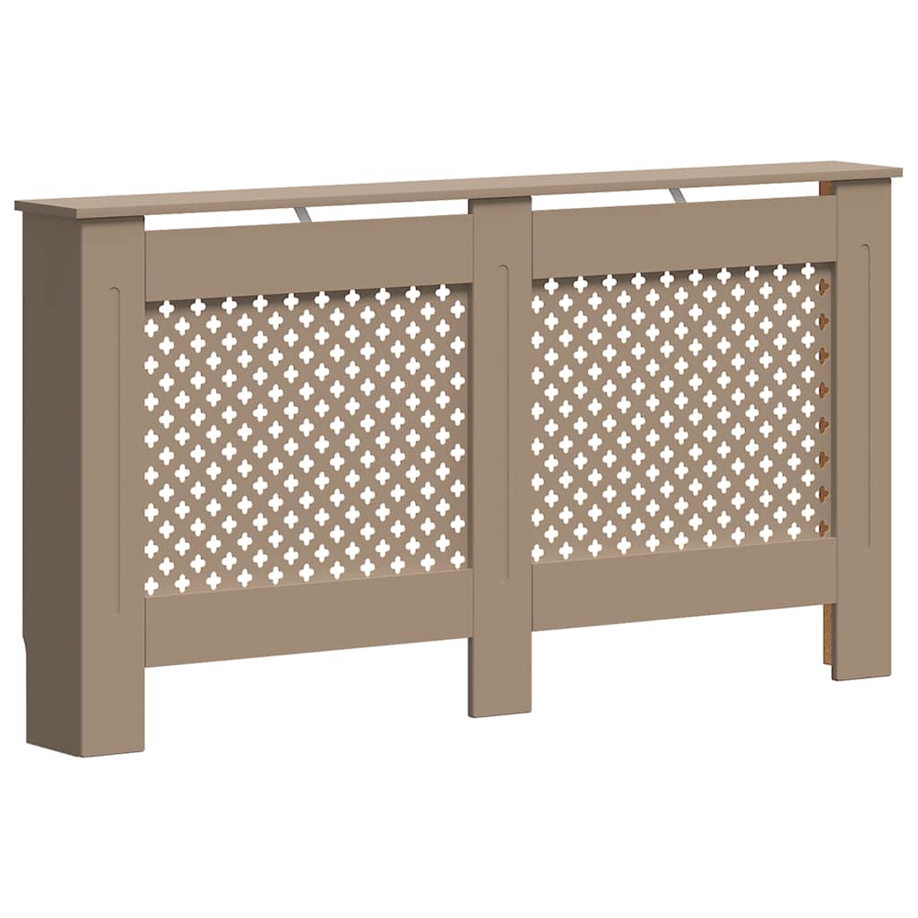 Vidaxl Construcción del radiador 152x19x81.5 cm MDF