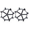 Vidaxl wielen voor 6,5 pk benzinefrees 2 st metaal