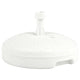 Vidaxl Parasol Foot lleno de agua de arena 20 L Rattan de plástico Blanco