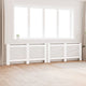 Vidaxl Radiatoroments 2 ST 172x19x81.5 cm MDF White