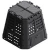Vidaxl Compost Bin 480 L 93.3x93.3x80 cm nero