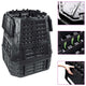 Vidaxl Compost Bin 740 L 93.3x93.3x113 cm nero