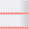 Vidaxl 48 Sty Mirror Azulejos de vidrio cuadrado