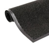 Vidaxl droogloopmatten 2 st rechthoekig getuft 60x90 cm zwart