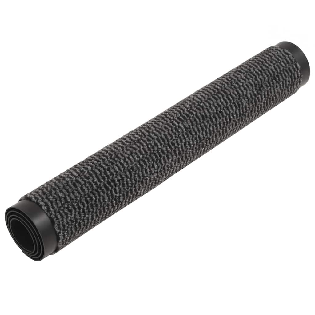 Mats de Vidaxl Droogloop 2 PC Tufting rectangular 80x120 cm antracita