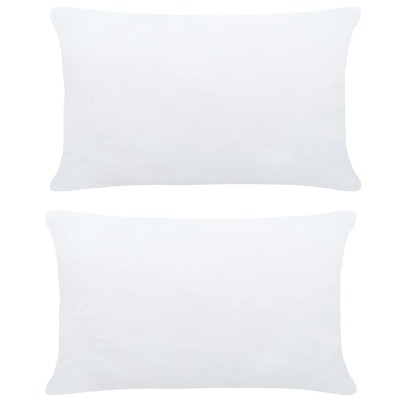 Vidaxl kussenvullingen 2 st 60x40 cm wit