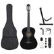 Vidaxl Guitar Guitar Set Classic Beginner 4 4 39 Black