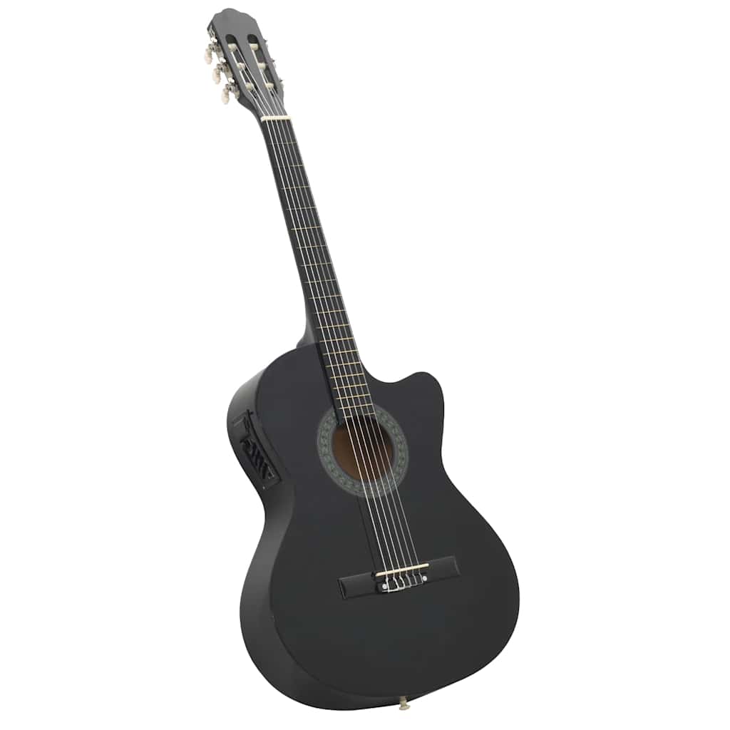 Set di chitarra a 12 pezzi Vidaxl con equalizzatore e 6 corde occidentali