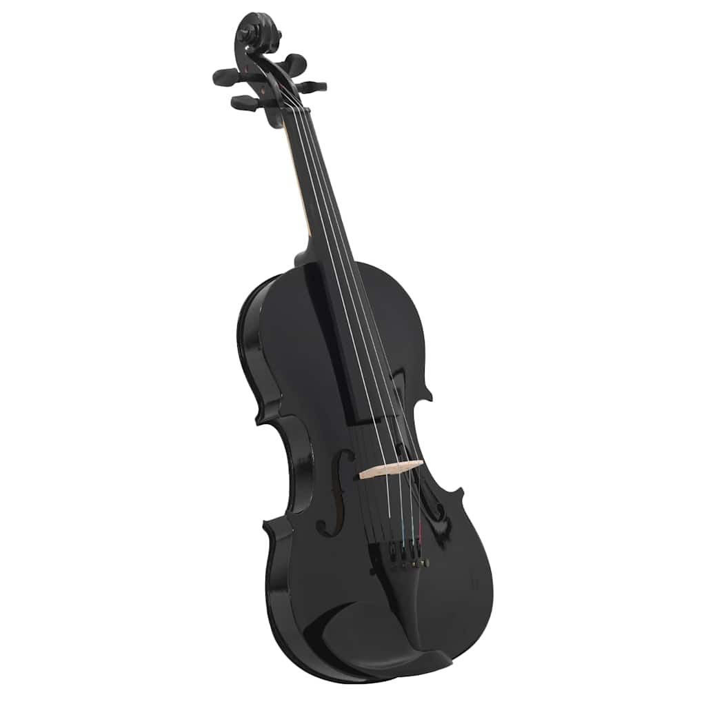 Vidaxl Violinet con Bow y Kinstun 4 4 Negro