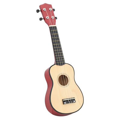 Vidaxl ukuleleset con borsa per bambini soprano da 21 '' colorato di legno