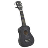 Vidaxl ukuleleset con borsa per bambini soprano 23 '' nero