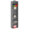Vidaxl kledingorganisers hangend 2 st met 10 schappen stof