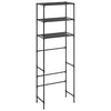 Vidaxl Storage Rack para 3 capas de arriba 53x28x169 cm negro