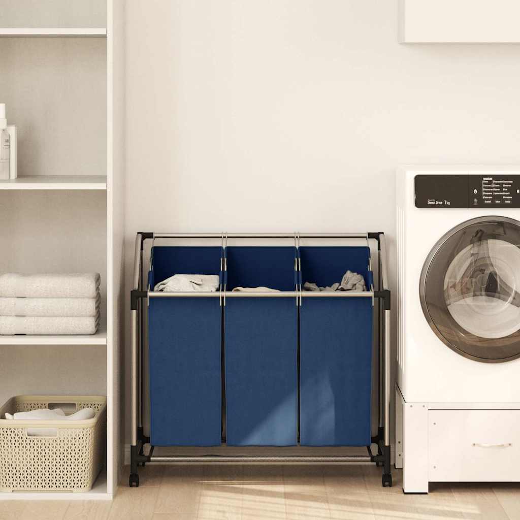 Vidaxl Wass Sourter con 3 baschi Stael Blue