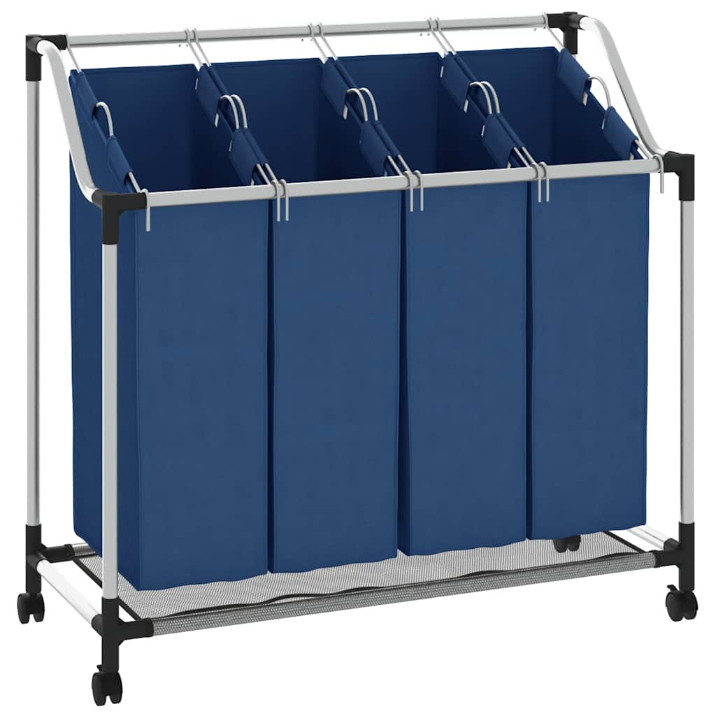 Vidaxl Lavando Sourter con 4 crogioli blu stelle