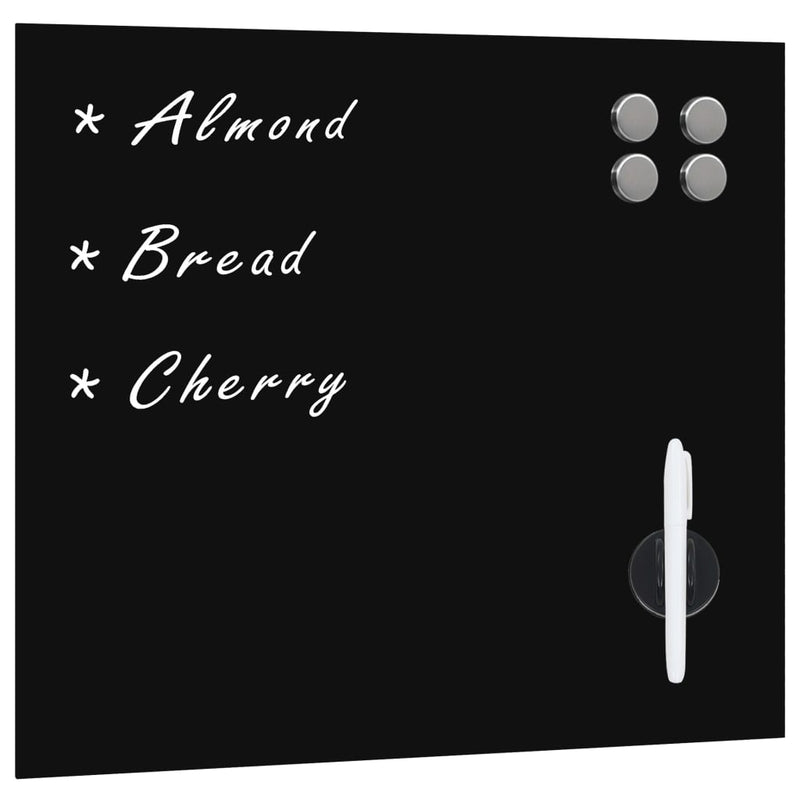 Vidaxl magneetbord voor aan de wand 60x60 cm glas