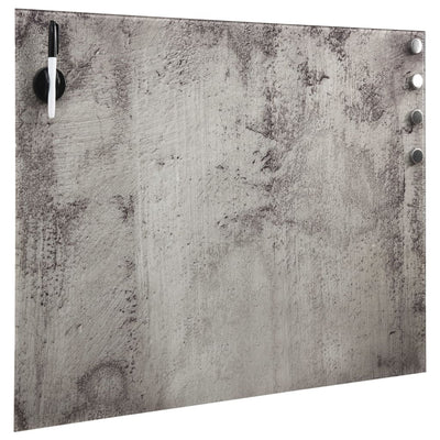 Vidaxl Magnetic Board Wall Montaggio 60x60 cm vetro