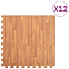 Vidaxl vloermatten 12 st 4,32 ㎡ eva-schuim houtnerfprint