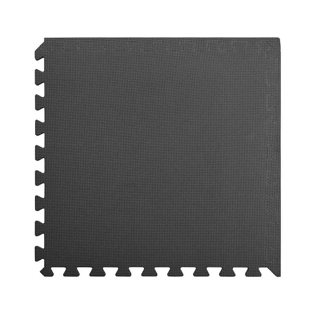 Vidaxl vloermatten 12 st 4,32 ㎡ eva-schuim zwart