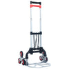 Vidaxl Traptrolley plegable 70 kg de aluminio de plata de color