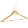 Vidaxl Set di abbigliamento da 50 pezzi set anti-slip legno duro