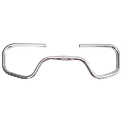 Butterfly handlebar Kalloy City Trekking Aluminum Ø25.4 x 595 mm - Silver
