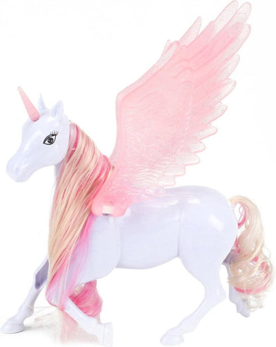 Dream Horse Unicorn che gioca a figura con ali mobili