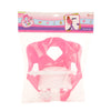 Cute baby poppenfietsstoel roze