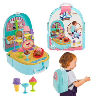 TOI-TOYS Toys Toys Play Set Ice Creams en la mochila