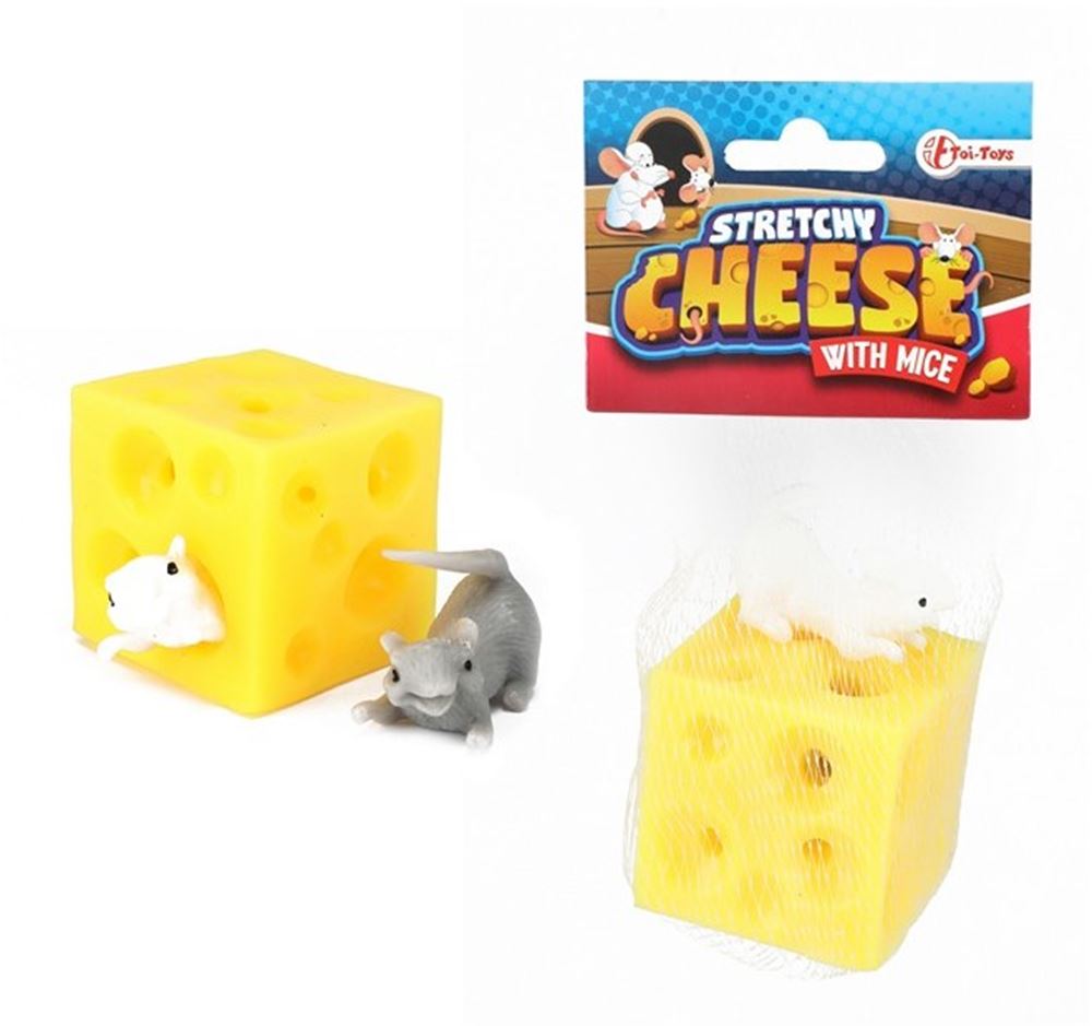 Toi-toys squeeze cheese with 2 mice