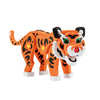 TOI-TOYS TOI-TOYS 3D Puzzle Tiger Junior 31.5 cm de espuma naranja de 121 piezas