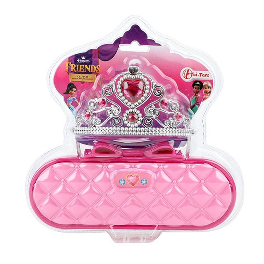 Princesa amigos amigos princesa diadema con bolsa rosa