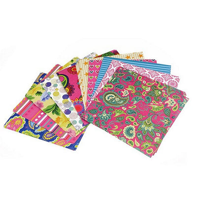 Set di carta artigianale toi-toys 100 fogli stampati 20x20cm