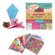 TOI-TOYS Craft Papier Set 100 Hojas impresas 20x20cm
