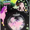 Toi-toys brilla en las pegatinas oscuras unicornio