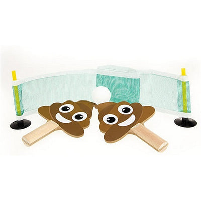 Poo Funny Funny Poo Table Tennis Set