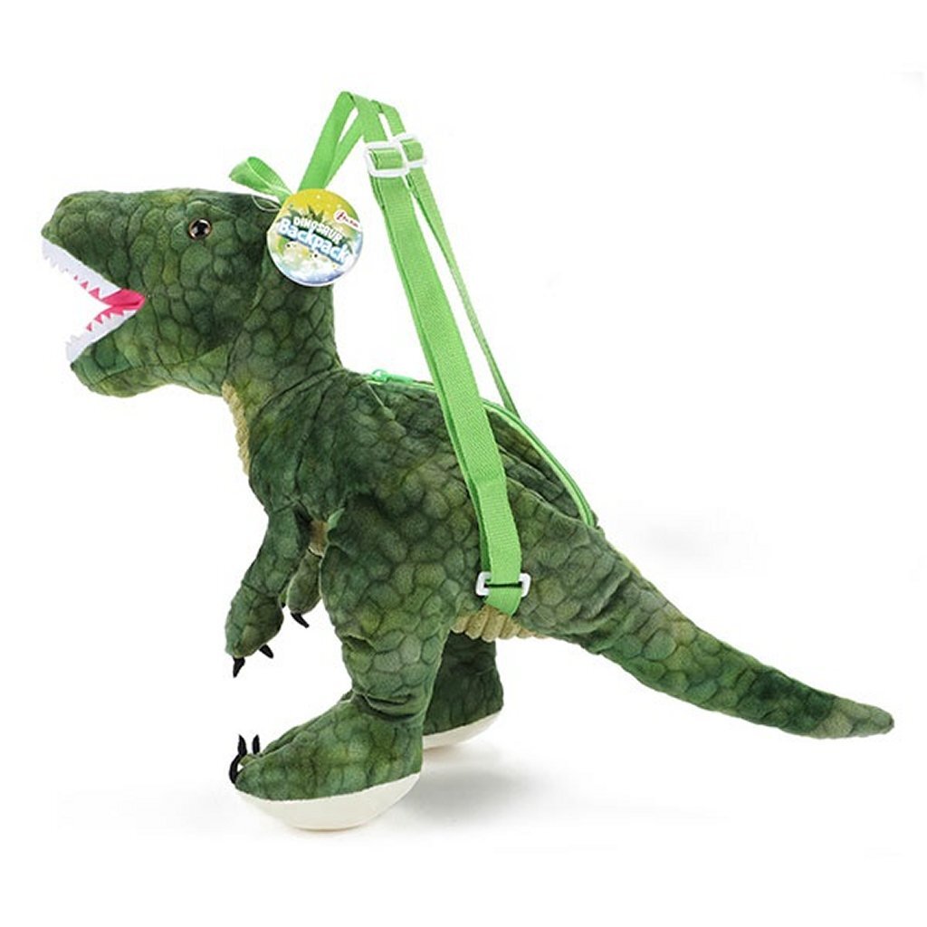 TOI-TOYS Dinosaurus Backpack T-Rex Pluche, 50 cm